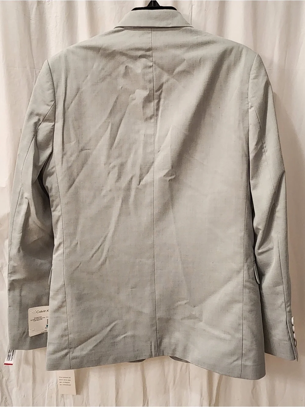 NWT‎ Calvin Klein Boys Light Sage Green Blazer Suit Jacket Wedding Formal Preppy